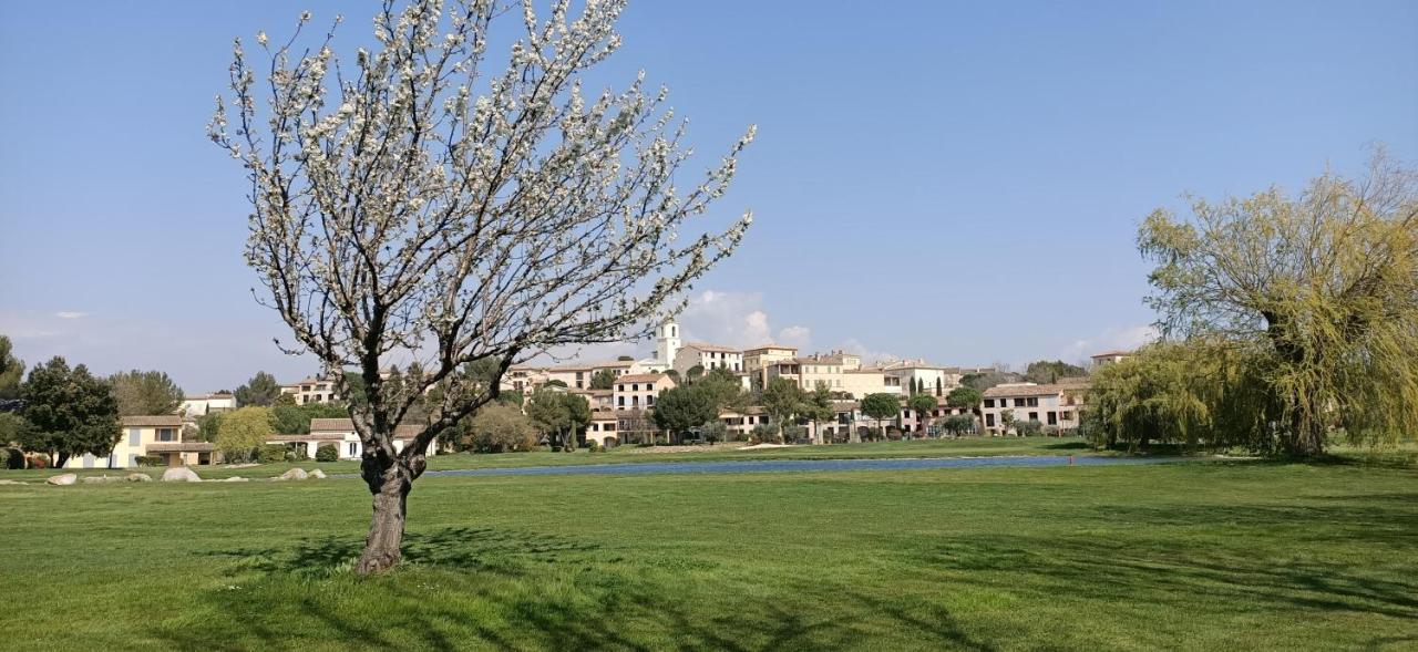 Charmant T2 Climatise Avec Belle Vue , Golf De Pont-Royal Mallemort Exterior foto
